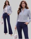 Tweed jacket blue